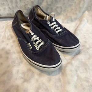 Vans Navy Blue Sneakers Classic Skate Style